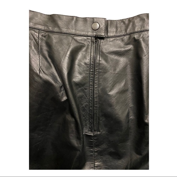 Via Max Vintage Leather Skirt Size 9 - Picture 2 of 8
